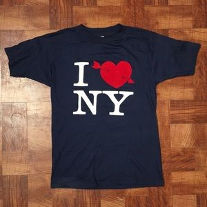 Vintage 1970s I ❤️NY Single Stitch Shirt